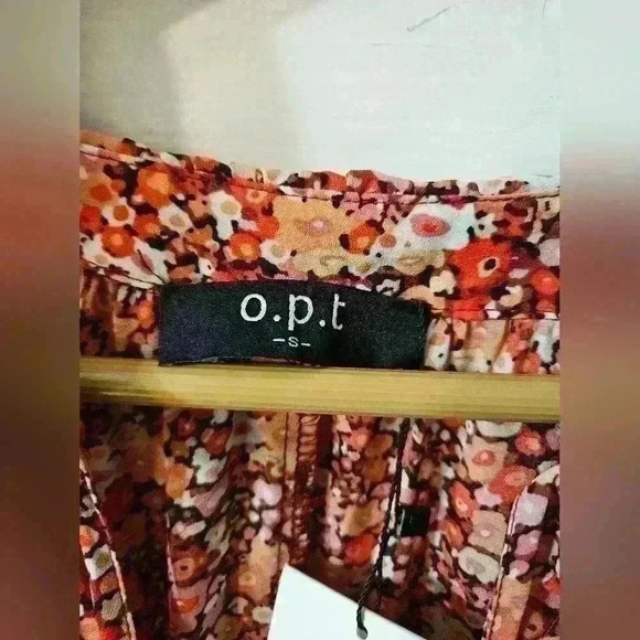 NWT O.P.T FLORAL MIDI DRESS - Picture 3 of 5